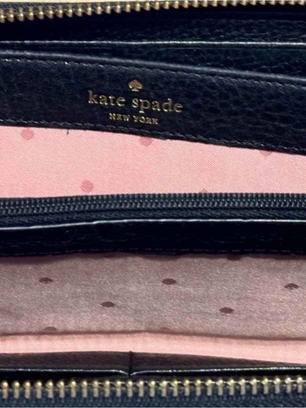 KATE SPADE Bundle Large Purse Turn-lock & Matching Wallet Pearl - Picture 7 of 9